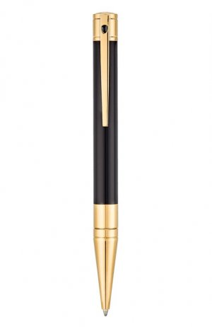 Шариковая ручка S.T. Dupont. Цвет: чёрный