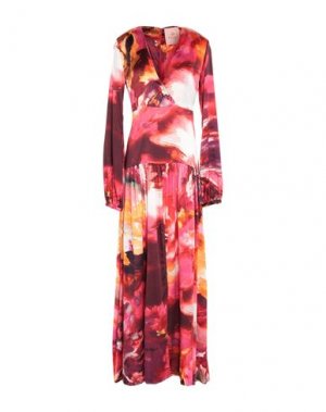 Длинное платье KITAGI®. Цвет: пурпурный