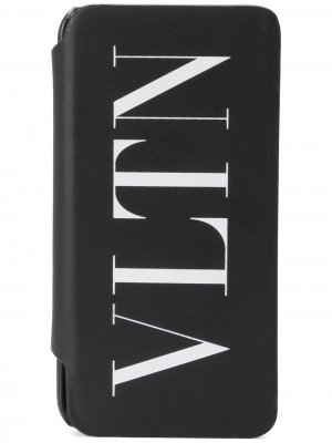 Чехол для iPhone 11 Pro Max с логотипом VLTN Valentino Garavani. Цвет: черный