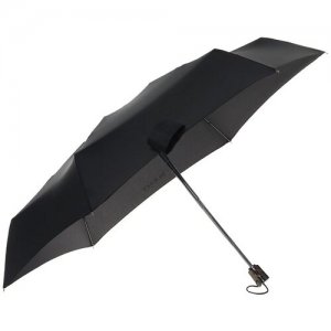 Мужской зонт, эпонж 09451 черный (полный автомат) 100 см Isotoner