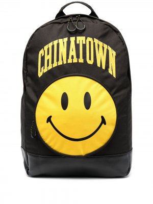 Рюкзак Smiley с логотипом MA®KET. Цвет: черный