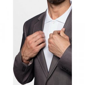 Пиджак , размер 170-092-080, серый Mishelin. Цвет: серый