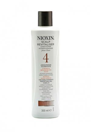 Увлажняющий кондиционер Система 4 Nioxin для редеющих тонких химически обработанных волос 300 мл. Цвет: белый