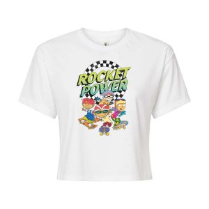 Укороченная футболка Rocket Power Skating для юниоров , белый Nickelodeon