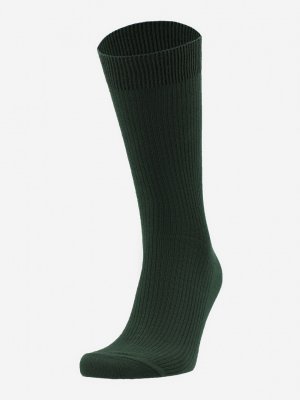 Носки, 1 пара, Зеленый GSD. Цвет: зеленый