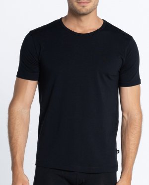 Мужская черная футболка с короткими рукавами Punto Blanco, черный blanco. Цвет: черный