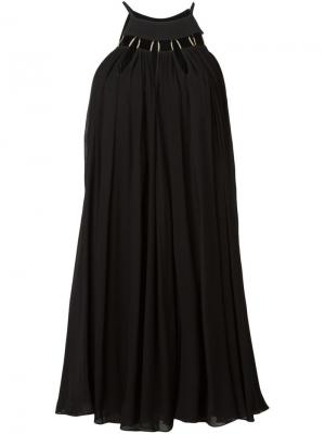 Платье Leto La Mania. Цвет: чёрный