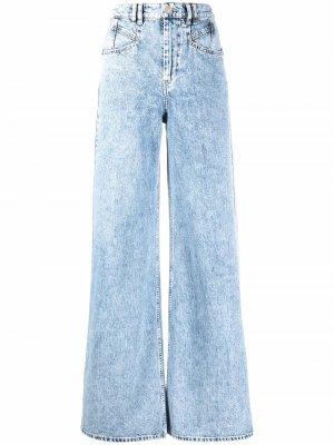 Широкие джинсы Isabel Marant. Цвет: синий