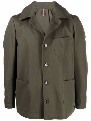 Delloglio куртка на пуговицах Dell'oglio. Цвет: зеленый