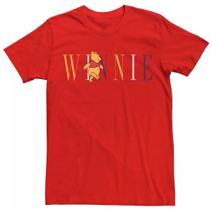 Мужская футболка с изображением медведя Винни-Пуха 1926 года Disney