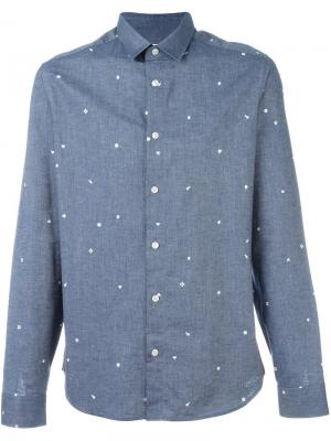 Джинсовая рубашка Tanami Kenzo. Цвет: синий