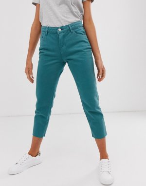 Зеленые укороченные джинсы -Зеленый Pimkie