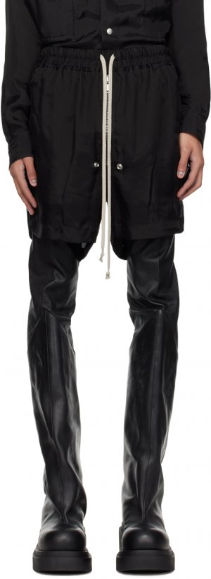 Черные шорты-бела , цвет Black Rick Owens