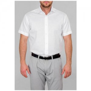 Рубашка , размер 174-184/38, белый GREG. Цвет: белый