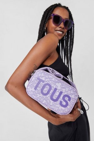 Сиреневая репортерская сумка Kaos Mini Evolution, фиолетовый Tous
