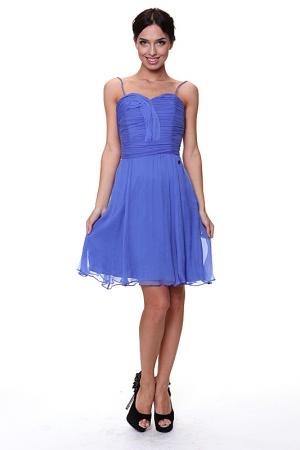 Платье Galliano. Цвет: голубой