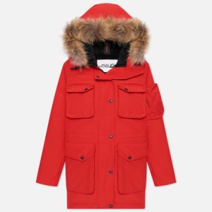 Женская куртка парка UMI Arctic Explorer. Цвет: красный