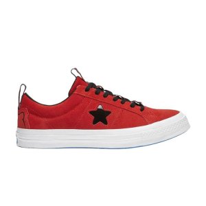 Красные кроссовки Hello Kitty x One Star Low Top унисекс 163905C Converse