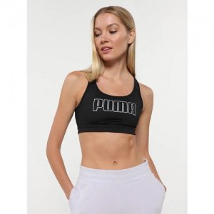 Топ Puma Active Ess Bra Poly W M для женщин. Цвет: черный
