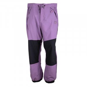 Фиолетово-черные лыжные брюки Quiksilver