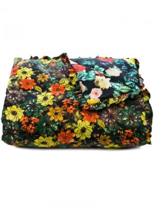 Стеганое одеяло с цветочным принтом Preen By Thornton Bregazzi. Цвет: разноцветный