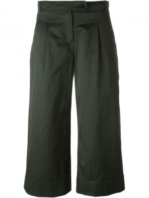 Укороченные брюки Merci Société Anonyme. Цвет: зелёный