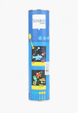 Игра настольная Scratch Europe DARTS small SEA LIFE. Цвет: разноцветный
