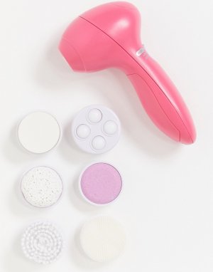 Набор 6 в 1 для чистки лица с электрической щеткой -Розовый цвет Zoe Ayla