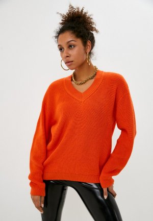 Пуловер Eleganzza. Цвет: оранжевый