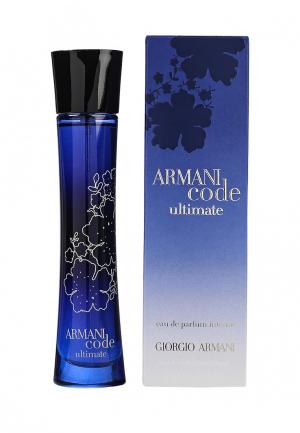 Парфюмированная вода Giorgio Armani Code Femme Ultimate 50 мл