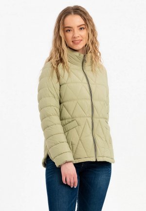 Куртка утепленная Lab Fashion. Цвет: зеленый