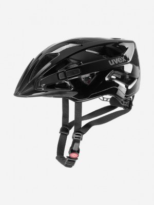 Шлем велосипедный Active, Черный Uvex. Цвет: черный