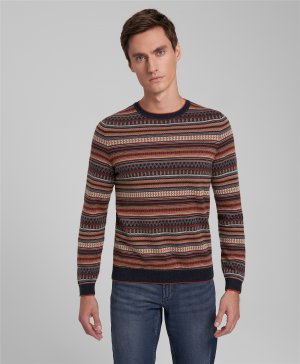 Пуловер трикотажный KWL-0836 RUST HENDERSON. Цвет: рыжий