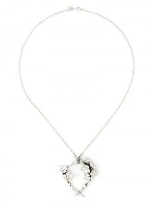 Ожерелье Cherry Blossom с бриллиантами Shaun Leane. Цвет: металлик