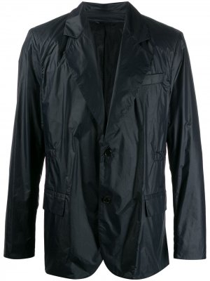 Однобортный пиджак Jace Ny Rip Acne Studios. Цвет: синий