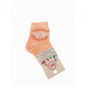 Носки детские «Мамино счастье» Красная ветка С724, Розовый, 12-14 (размер обуви 18-22). Цвет: розовый