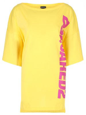 Удлиненная футболка DSQUARED2