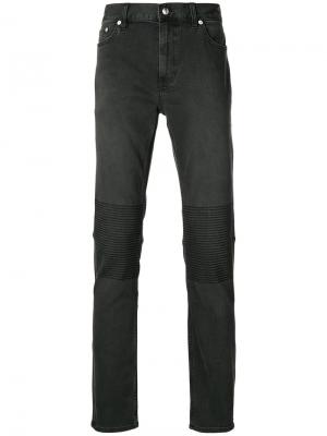 Байкерские джинсы Blk Dnm. Цвет: серый