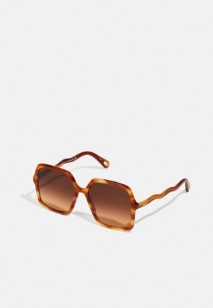 Солнцезащитные очки CHLOÉ, гавана/коричневый Chloé