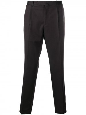 Delloglio брюки чинос с потайной застежкой Dell'oglio. Цвет: коричневый
