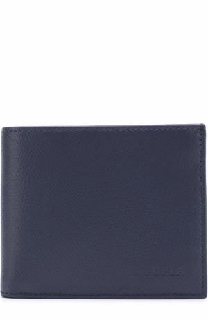 Кожаное портмоне с отделениями для кредитных карт Furla. Цвет: темно-синий