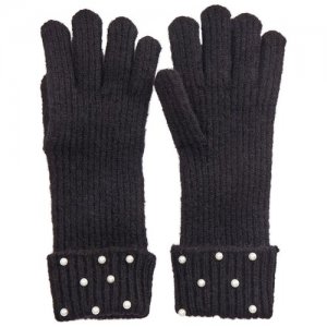 Перчатки для женщин 702126/0510/One Size/Light grey mel NUMPH. Цвет: серый
