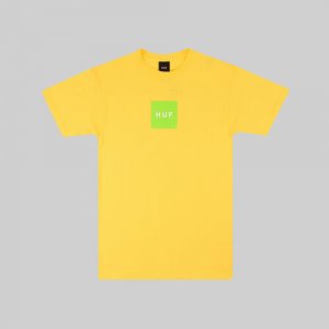 Футболка TS01666-LMYLW, размер XL, желтый HUF. Цвет: желтый/желтый