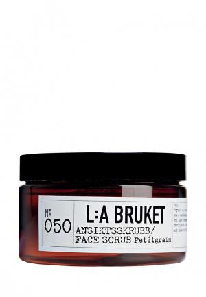 Скраб для лица La Bruket Petitgrain face scrub, 100 мл. Цвет: прозрачный