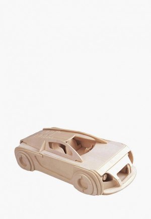 Конструктор Мир деревянных игрушек Автомобиль будущего. Цвет: бежевый