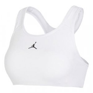 Топ Nike Jumpman Women's Medium-Support 1-Piece Pad Sports, белый Air Jordan