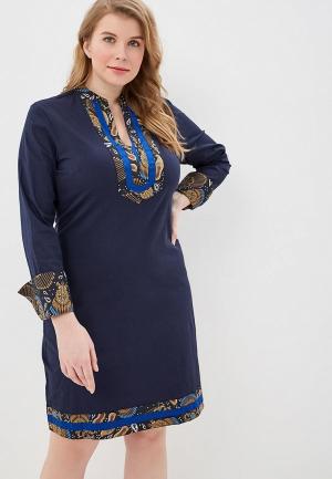 Платье Almatrichi. Цвет: синий