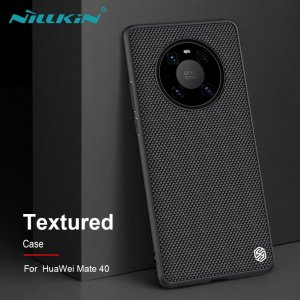 Чехол Nillkin для Huawei Mate 40 Pro Plus, текстурированная задняя крышка из нейлонового волокна