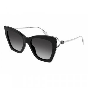 Солнцезащитные очки , черный Alexander McQueen. Цвет: черный