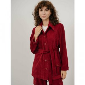 Пиджак , размер S, бордовый Модный Дом Виктории Тишиной. Цвет: бордовый/красный